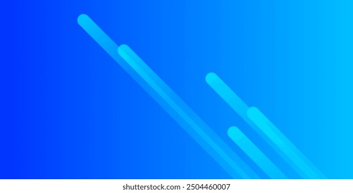 Abstractas fondo azul con líneas diagonales. Composición de Formas dinámicas. Ilustración vectorial