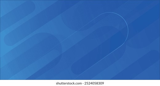 Abstractas fondo azul con líneas diagonales. Composición de Formas dinámicas. Ilustración vectorial
