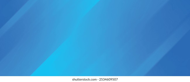 Abstract blue background with diagonal lines. Dynamic shapes composition.