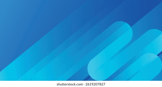 Abstract blue background with diagonal lines. Dynamic shapes composition. vector eps10