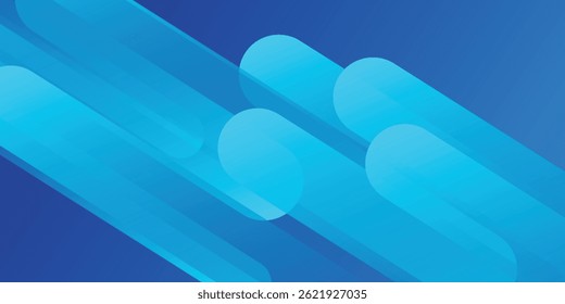 Abstractas fondo azul con líneas diagonales. Composición de Formas dinámicas. Vector eps10