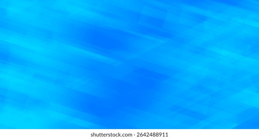 Abstractas fondo azul con líneas diagonales. Composición de Formas dinámicas. Ilustración vectorial