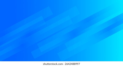 Abstractas fondo azul con líneas diagonales. Composición de Formas dinámicas. Ilustración vectorial