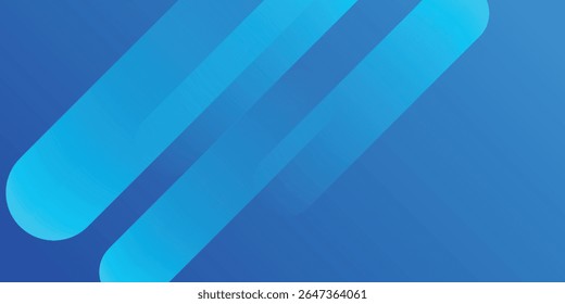 Abstract blue background with diagonal lines. Dynamic shapes composition. Vector illustration modern arts