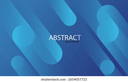 Abstractas fondo azul con líneas diagonales. Composición de Formas dinámicas. Ilustración vectorial 