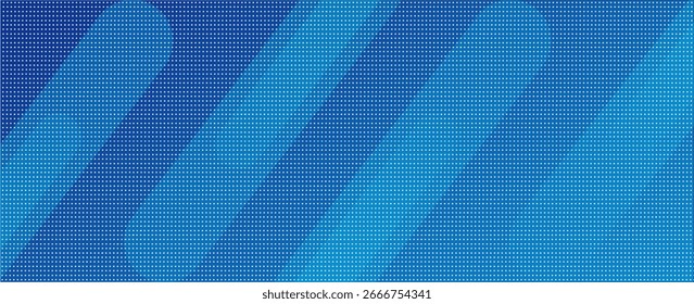 Fundo azul abstrato com linhas diagonais. Composição de formas dinâmicas. Vetor