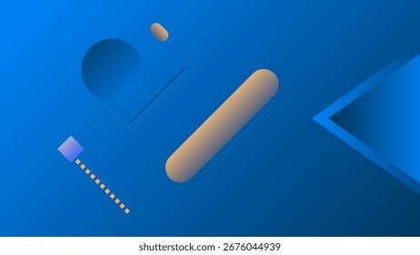 ABSTRAKTER BLAUER HINTERGRUND MIT DIAGONALEN LINIEN GEOMETRISCHE FORMEN FARBVERLAUF DESIGN VEKTORVORLAGE GUT FÜR MODERNE WEBSITE, TAPETE, DECKENDESIGN