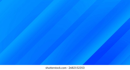 Abstract blue background with diagonal lines. Dynamic shapes composition. Vector illustration