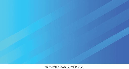 Fundo azul abstrato com linhas diagonais. Composição de formas dinâmicas. Vetor eps10