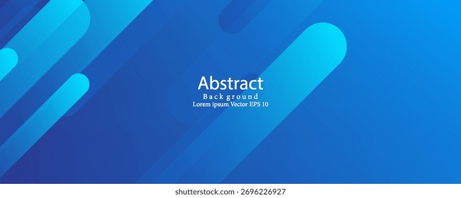 Abstractas fondo azul con líneas diagonales. Composición de Formas dinámicas. eps10, Sitio web