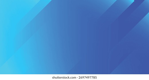 Abstractas fondo azul con líneas diagonales. Composición de Formas dinámicas. 