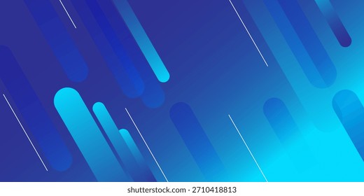 Abstractas fondo azul con líneas diagonales. Composición de Formas dinámicas. Ilustración vectorial moderna eps 10.
