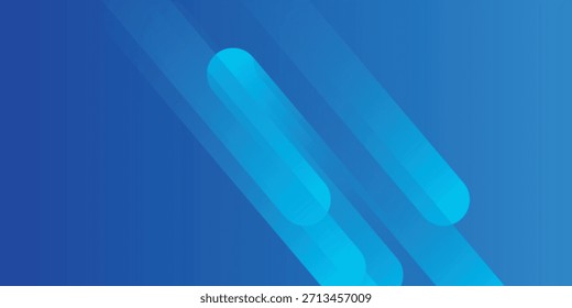 Abstractas fondo azul con líneas diagonales. Composición de Formas dinámicas. Vector eps10