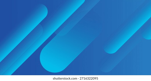 Abstractas fondo azul con líneas diagonales. Composición de Formas dinámicas. Ilustración vectorial