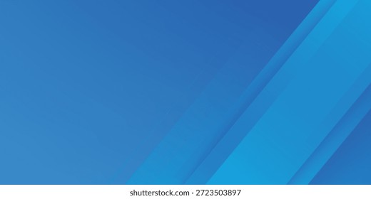 Abstract blue background with diagonal lines. Dynamic shapes composition. Vector illustration modern arts