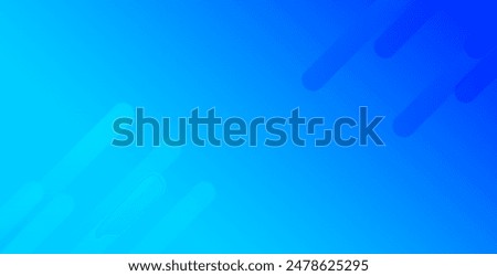 Abstract blue background with diagonal lines. Dynamic shapes composition. Vector illustration