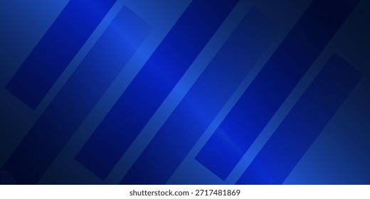 Abstract blue background with diagonal shapes design modern. Dynamic shape composition light