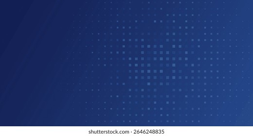 Fondo azul Abstractas con diseño de patrón de degradado cuadrado digital
