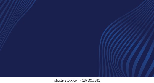 Abstract blue background with dynamic effect. Motion vector Illustration. Trendy gradients. Can be used for advertising, marketing, presentation