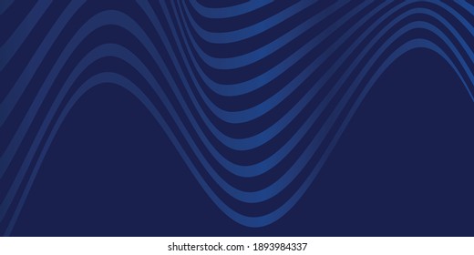 Abstract blue background with dynamic effect. Motion vector Illustration. Trendy gradients. Can be used for advertising, marketing, presentation