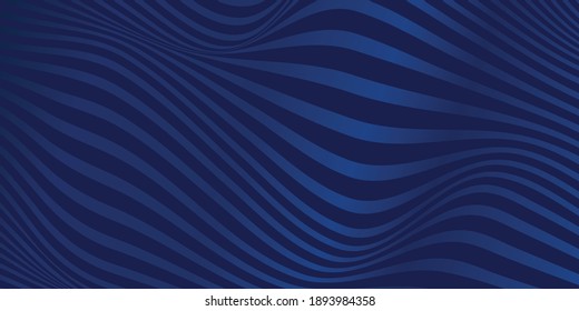 Abstract blue background with dynamic effect. Motion vector Illustration. Trendy gradients. Can be used for advertising, marketing, presentation