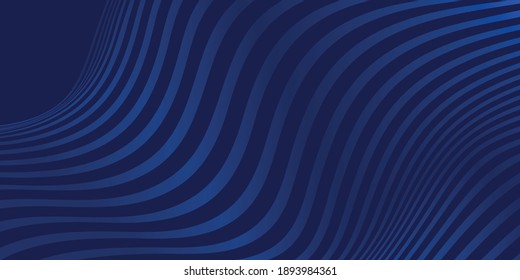 Abstract blue background with dynamic effect. Motion vector Illustration. Trendy gradients. Can be used for advertising, marketing, presentation