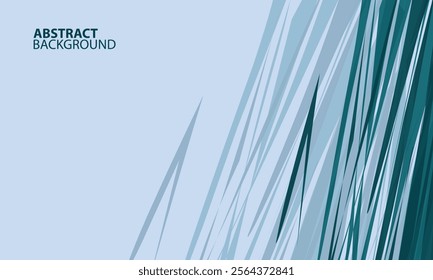 Abstract Blue background with Dynamic Lines in Shades of Modern Design Inspiration