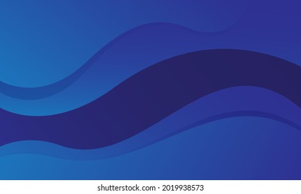 Abstract blue background. Dynamic shapes composition. Eps10 vector