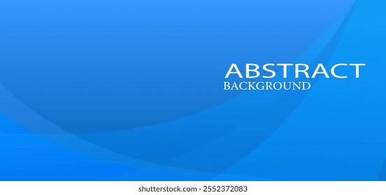 Abstract blue background with dynamic shapes composition. Vector illustration.