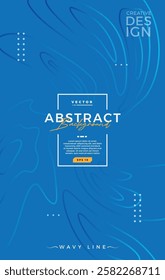 abstract blue background with dynamic shapes