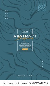 abstract blue background with dynamic shapes