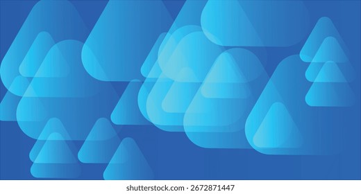 Abstractas fondo azul. Composición de Formas dinámicas. Diseño geométrico minimalista. 

