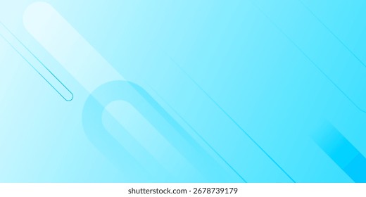 Abstrakter blauer Hintergrund mit dynamischen Formen für moderne Grafikdesigns. Modernes Trenddesign in Vektorgrafik