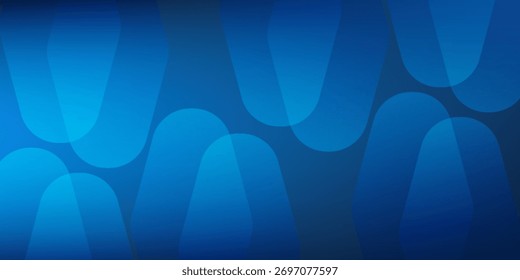 Abstract blue background. Dynamic shapes composition. Minimalist geometric design. Suit for poster, brochure, banner, cover, flyer, book, website, corporate