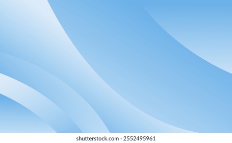 Abstract blue background. Dynamic sound wave. Design element. Vector illustration
