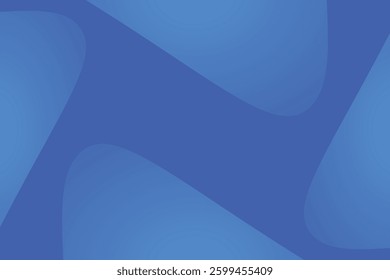 Abstract blue background with the effect of gradient shapes elements banner.
