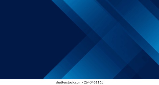 Abstract blue abstract background with elegant bright diagonal lines simple art design modern