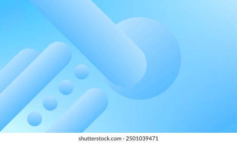 ABSTRACT BLUE BACKGROUND ELEGANT GRADIENT SMOOTH LIQUID COLORFUL DESIGN WITH GEOMETRIC SHAPES VECTOR TEMPLATE GOOD FOR MODERN WEBSITE, WALLPAPER, COVER DESIGN 