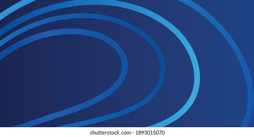 Resumen del elemento de fondo azul sobre negro. Composición gráfica de líneas de brillo y trazas de desenfoque de movimiento. Concepto de movimiento e innovación. Líneas de onda de fluido brillante, concepto de luz de espacio de energía mágica