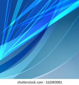 Abstract blue background, EPS10 - vector graphics.