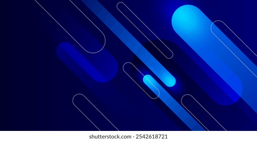 Abstractas fondo azul con líneas diagonales y composición de Formas dinámicas. Ideal para Anuncios modernos, carteles, Sitios web y proyectos digitales con un aspecto elegante y profesional.