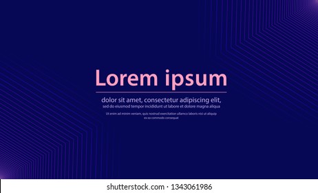 Abstract blue background featuring glowing outer space with stars and planets, with grid background with innovation of circles, lines and shapes for websites and printing. Vector