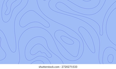 Abstract blue background featuring organic, flowing wave-like lines and curves creating a smooth, minimalist pattern perfect for modern graphic design and artistic themes.