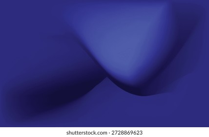 Fondo azul Abstractas con Formas curvas suaves y sombras suaves. Estilo moderno minimalista ideal para presentaciones, diseños de negocios y fondos de Web.