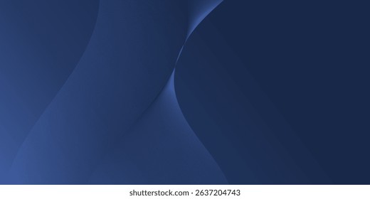 Abstract blue background with flowing light waves, digital lines, and dark futuristic curves creates an energetic and colorful motion art wallpaper