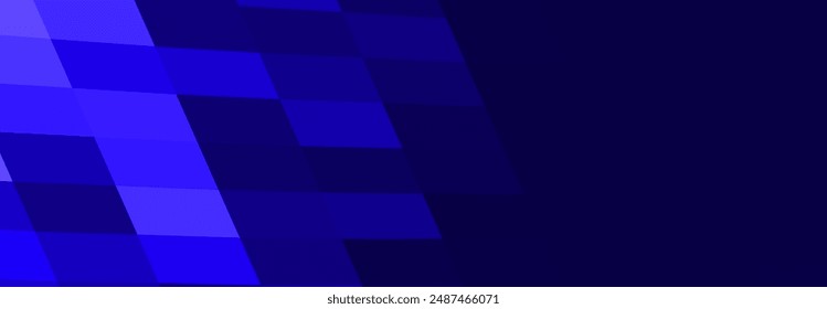 abstract blue background with flowing shape