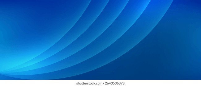Fondo azul Abstractas con líneas fluidas y transparentes