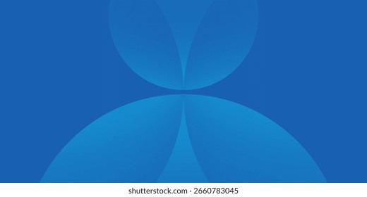 Abstrakter blauer Hintergrund. Fluid Shapes Design einfach modernes Muster gute Farbverlauf weiche Vorlage
