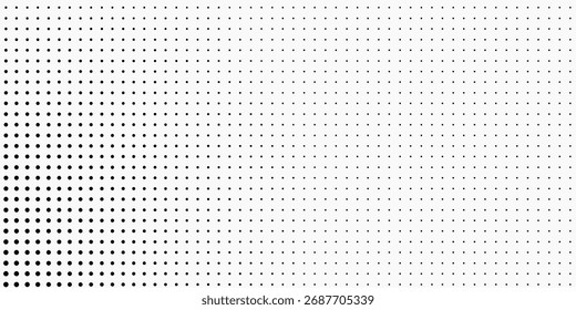 Abstract blue background frame of geometric shapes. Circular ornament. simple dots nice