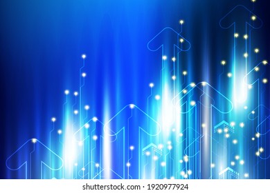 Abstract Blue  Background Abstract Futuristic Graphic Halo Glow For making a backdrop